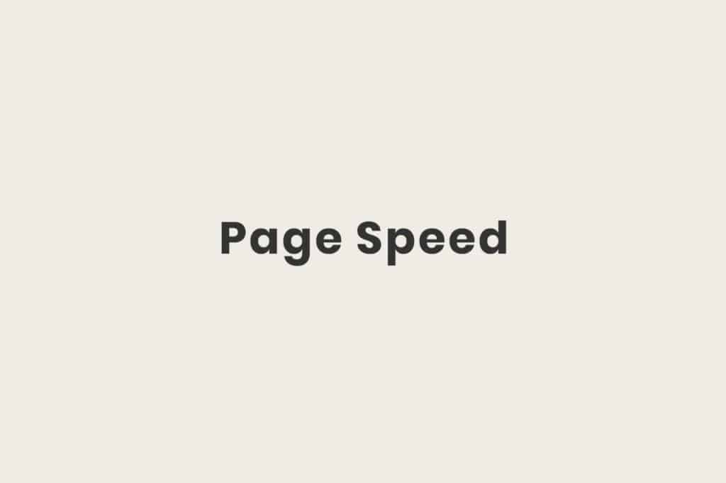 Was ist der Page Speed